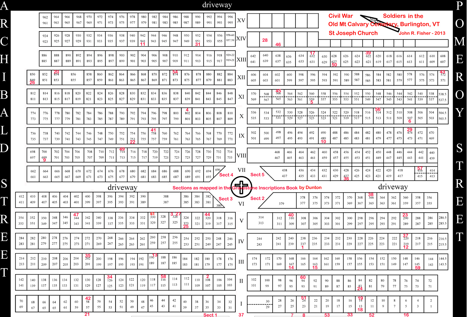  - Civil War St Jos soldier map1